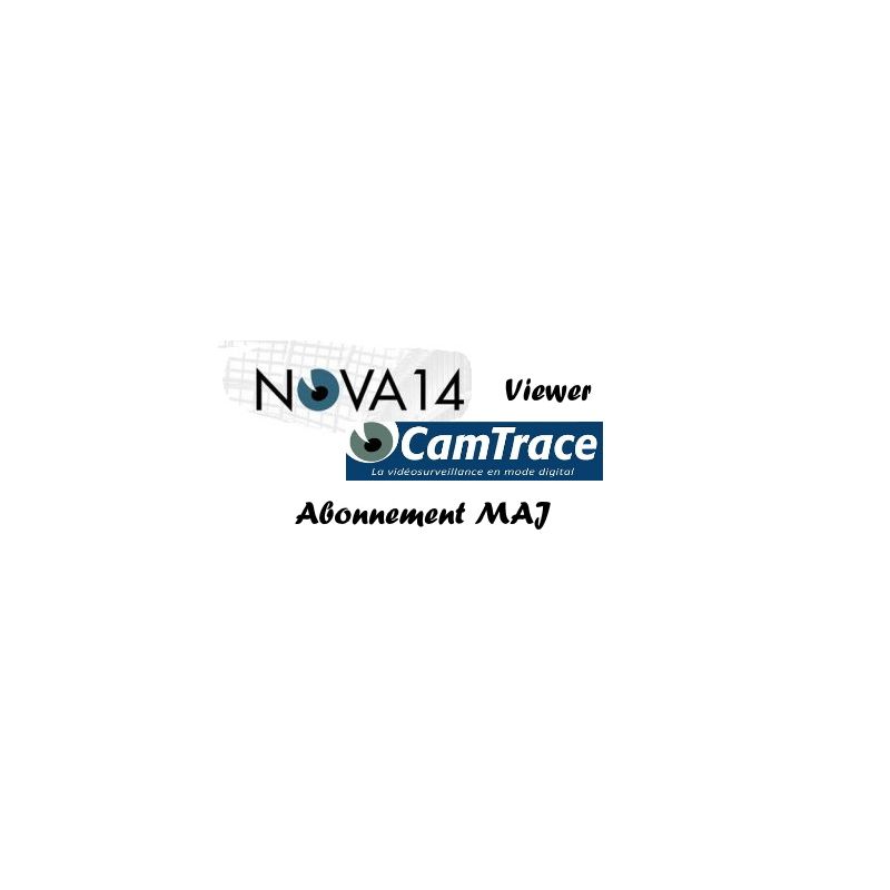 Abonnement 1 an aux mises à jour logiciel Camtrace Viewer 5 caméras