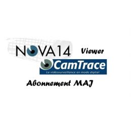 Abonnement 1 an aux mises à jour logiciel Camtrace Viewer 10 caméras
